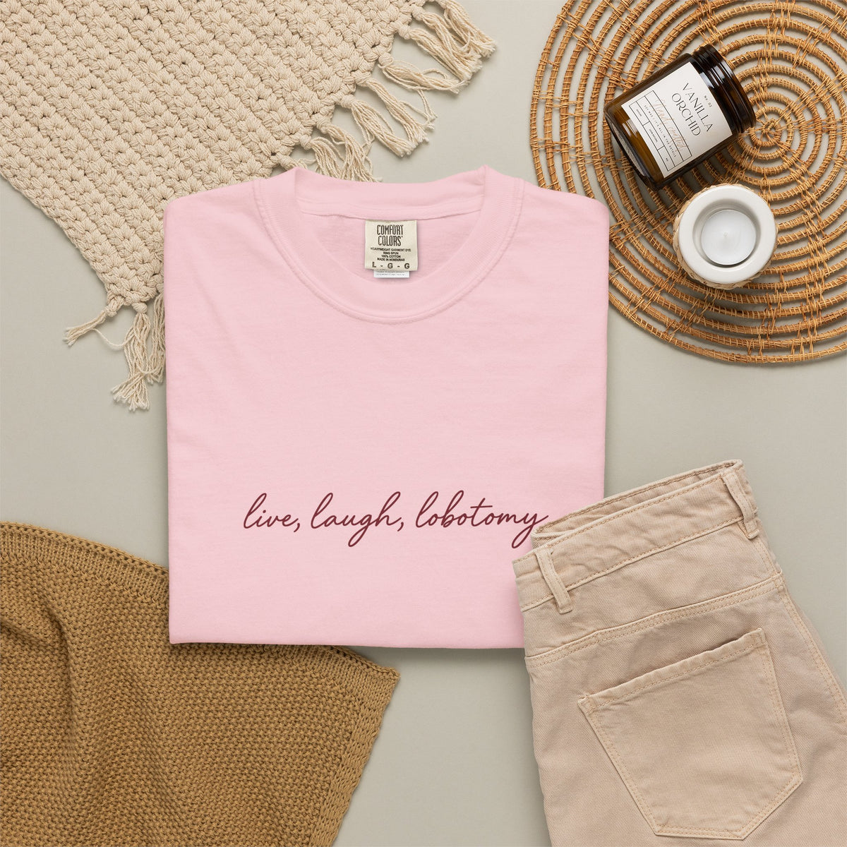Live Laugh Lobotomy - Printed Tee
