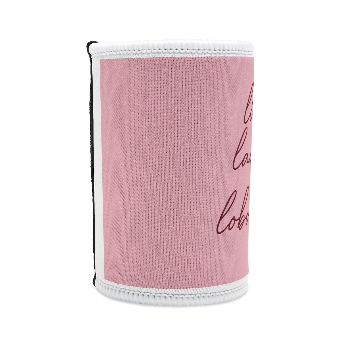 Live Laugh Lobotomy Stubby Cooler - Pink