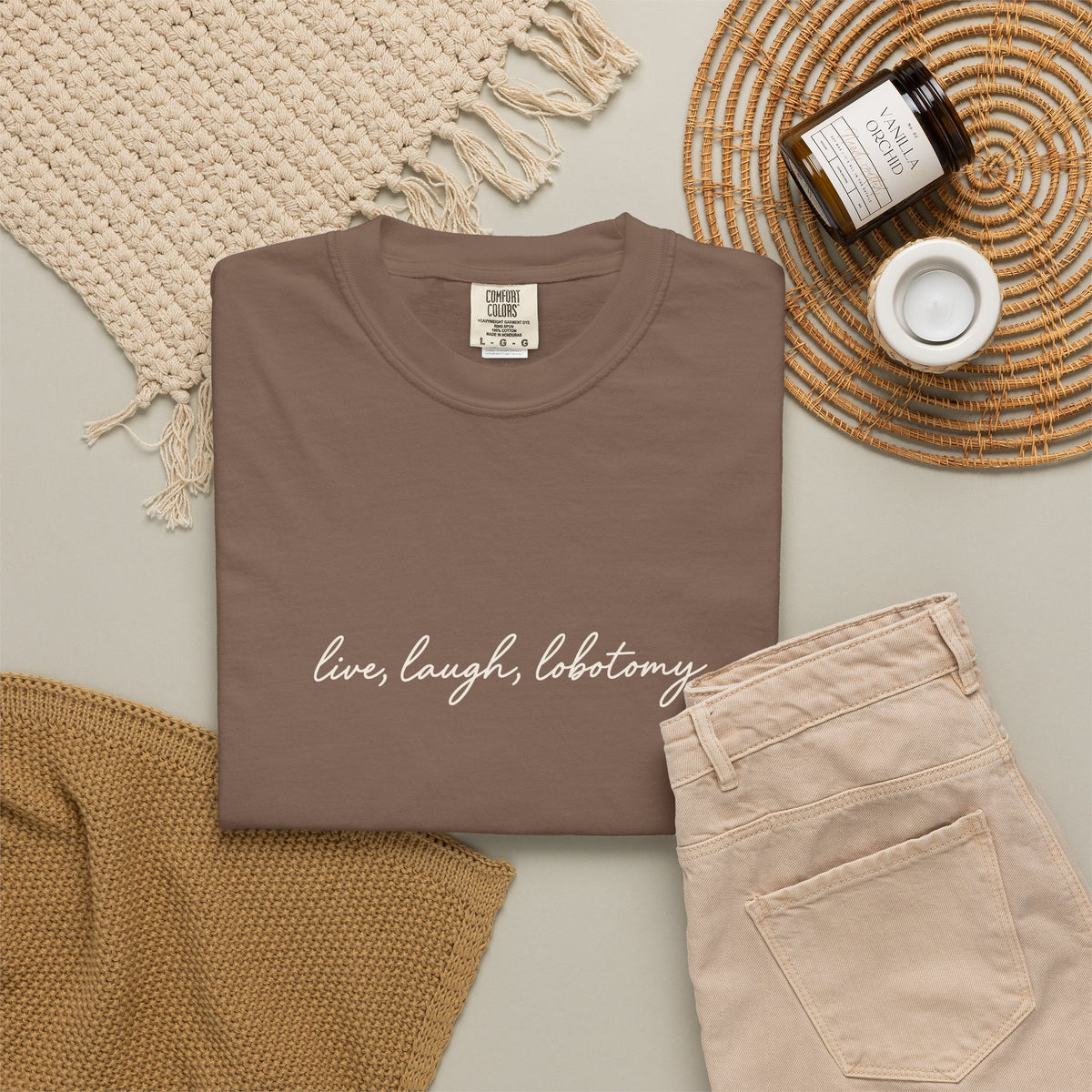 Live Laugh Lobotomy - Printed Tee