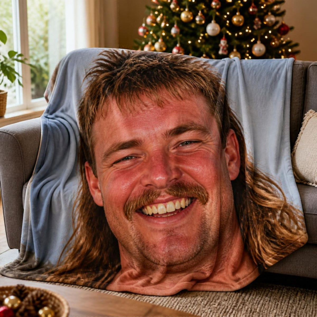 Your Face Blanket - Custom Photo Throw